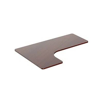 Powerton Ergo Edge TOP rohová 160x110-60x2,5 cm ořech