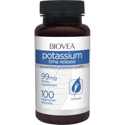 BIOVEA Potassium 99 mg / Time Released [100 капсули]