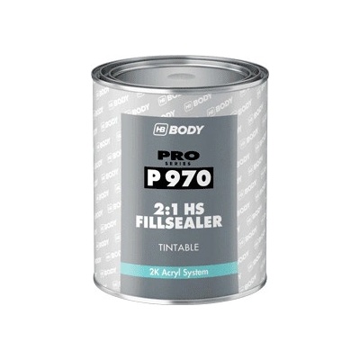 HB BODY 970 2K 2:1 plnič transparentný 1 l