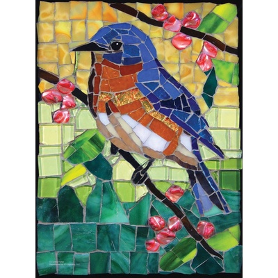 Bluebird Sunsout Fisher Stained Glass 1000 dielov