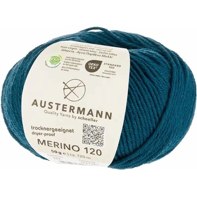 Austermann Merino 120 EXP 163 Smaragdová