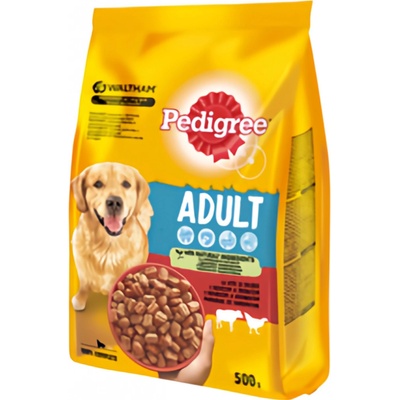 Pedigree Adult hovězí & drůbeží 0,5 kg