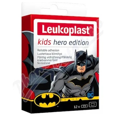 LEUKOPLAST Kids HERO náplasť 2 veľkosti 12 ks