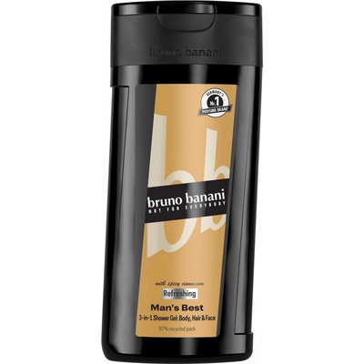 Bruno Banani Man's Best osviežujúci sprchový gél 250 ml