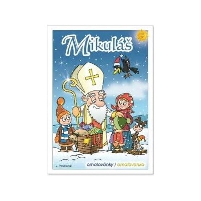 Klasická Omaľovánka MFP A5 Mikuláš