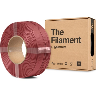 Spectrum The Filament" by Spectrum TF-24162, ReFill, PLA Matte, 1.75mm, OCTOBER RED, 1kg (TF-24162)