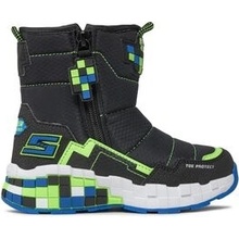 Skechers Šnurovacia obuv Mega Craft Cuboforce 402198L BBLM Čierna