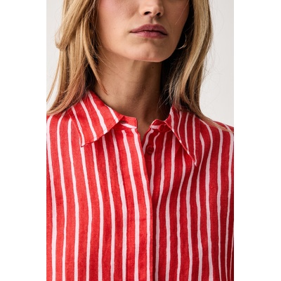 Marimekko риза дамска от лен (095638)