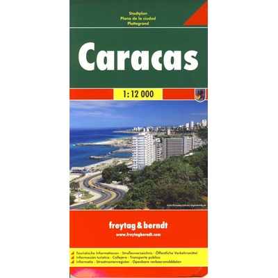 Plán města Caracas