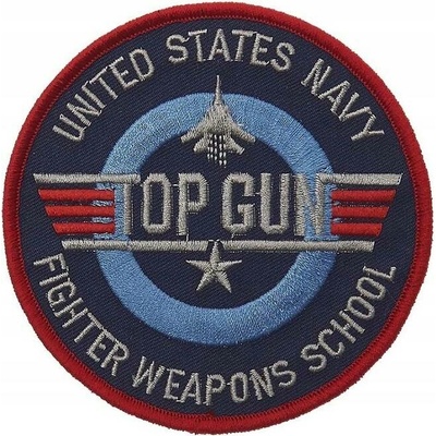 Nášivka textilní 101 Inc Top Gun Fighter Weapons School - barevná – Sleviste.cz