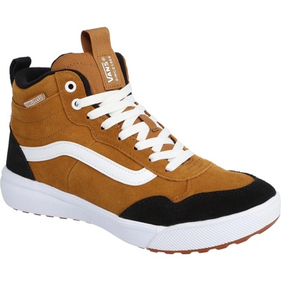 Vans MN Range EXP HI VansGuard (Suede) golden brown/white – Zboží Dáma