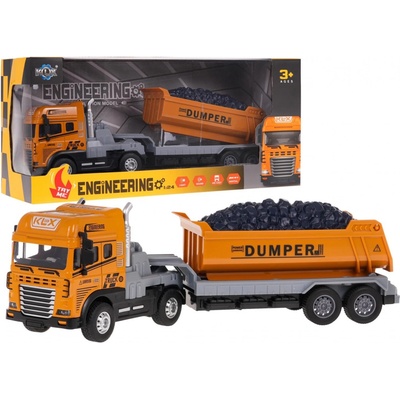 Majlo Toys Nákladní auto se světly a zvukem Dumper Truck