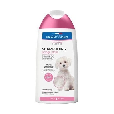 Francodex Šampon bílá srst pro psy 250 ml
