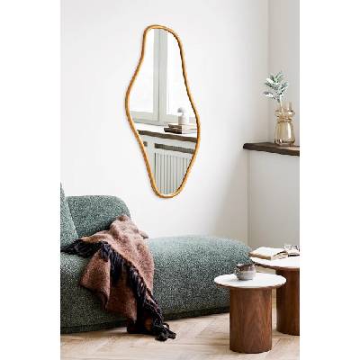 House Nordic огледалце стенно от дърво 2 x 60 x 120 cm (4001722)