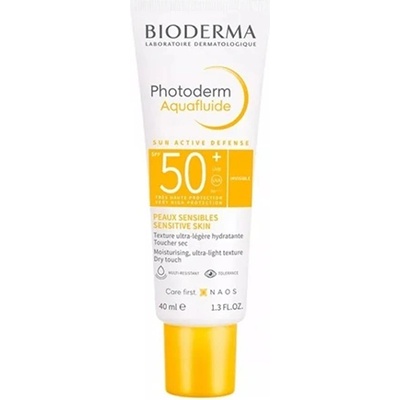 BIODERMA Photoderm Aquafluid Tinted слънцезащитен крем за лице spf 50 унисекс 40 мл