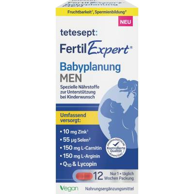 tetesept Fertil Experte Babyplanung Men - 12 таблетки