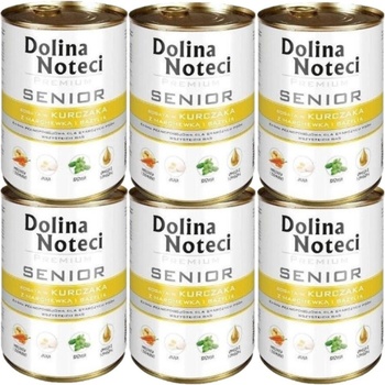 Dolina Noteci Noteć Valley PREMIUM Senior Chicken с моркови и босилек 6x400 г