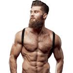  Харнес колан за гърди, универсален размер - Leather Back Man (D-235630)