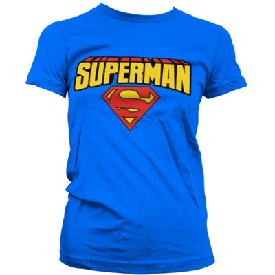 HYBRIS дамска тениска Superman - Blockletter Logo - HYBRIS - WB-3-SUP016-46-9