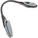 Verk 01682 Praktická LED lampička s klipom čierna