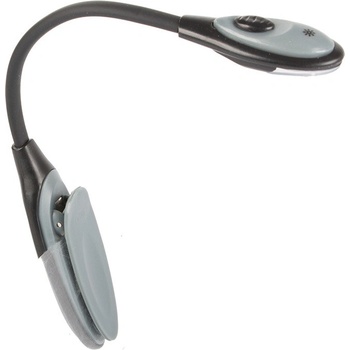 Verk 01682 Praktická LED lampička s klipom čierna