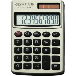 Olympia LCD-1110 10 Silver (941901000) Калкулатори