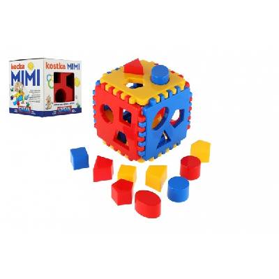 Chemoplast Vkládací kostka Mimi 1 plast 12,5x12,5x12,5cm 6m+