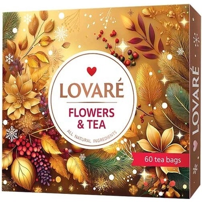 LOVARÉ FLOWERS & TEA Vánoční limitovaná edice 60 ks