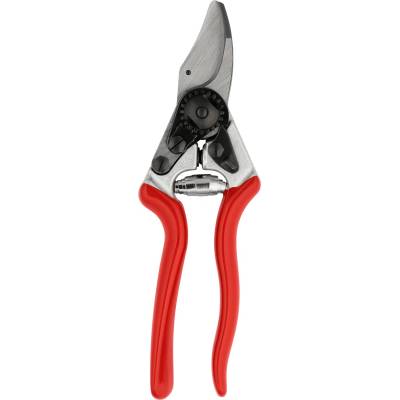 FELCO 16 bypass secateurs for left-handed medium-sized hands, 42 mm hardened steel blade, forged aluminum handles, cut up to 20 mm, ergonomic, Swiss Made