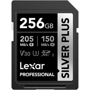 Lexar Silver Plus SDXC 256GB V30 LSDSIPL256G-BNNNG