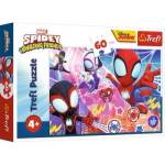 Trefl Puzzle - 60 - Heroic Adventure - Spidey and Super Friends - Marvel - Trefl 17410