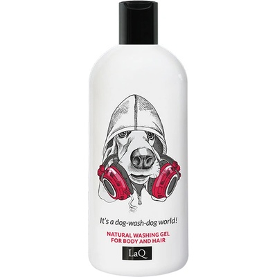 LaQ Душ гел за коса и тяло LaQ Music Purifies Dog (838944)