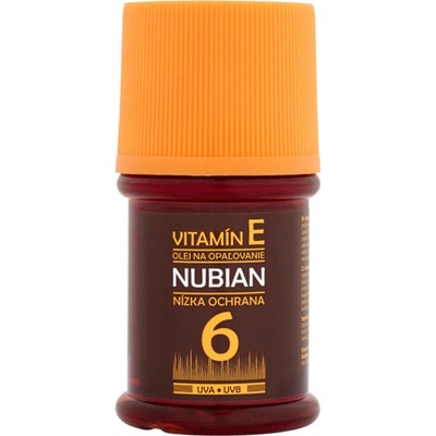 Nubian olej na opalování SPF6 60 ml – Zboží Dáma