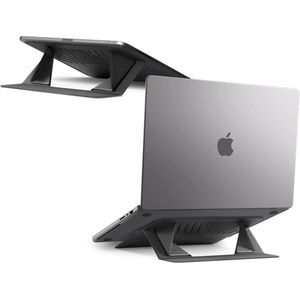 Spigen ld201-s6 slimfold laptop stand space grey (8800337242478)