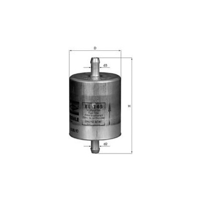 Palivový filter MAHLE KL 145