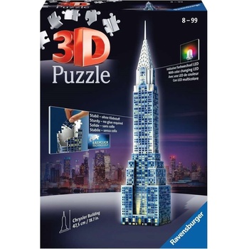 Ravensburger 3D Puzzle svítící Chrysler building 216 ks