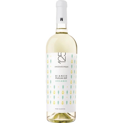 Feudi Salentini 125 Bianco Biologico 2024 12,5% 0,75 l (holá láhev)