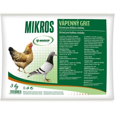 Mikros VPC vápenný grit 3kg – Zboží Dáma