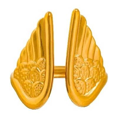 Flânerie by MAIQ Prsten SILVANE GOLD PLATED velikost Univerzální