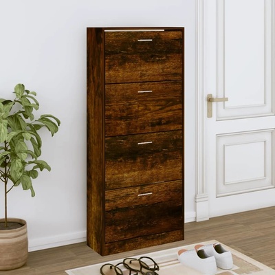 VidaXL 63x24x147 cm 342547 kouřový dub