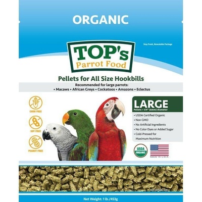 TOP´s Parrot Food LARGE Pellets 453g – Sleviste.cz