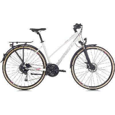 Градски велосипед Sprint - Croxer Plus Lady Trek 28'', 480 mm, бял/розов (BK26SI0342)