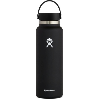 Hydro Flask Wide Mouth láhev 40 oz Schwarz 1183 ml