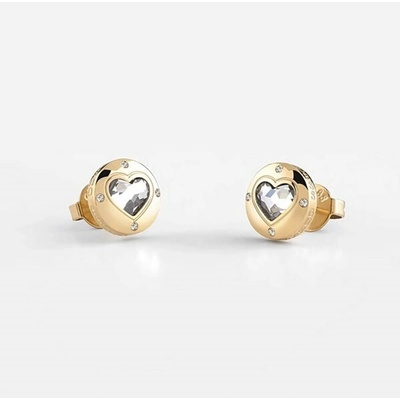 GUESS Náušnice Rolling Hearts 3349JWYGTU JUBE03349JWYGT/U