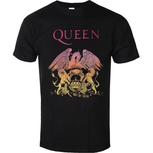 ROCK OFF Мъжка тениска Queen - Gradient Crest - ROCK OFF - QUTS40MB