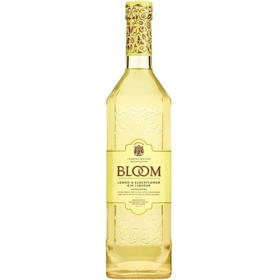 Bloom Lemon & Elderflower Gin 25% 0,7 l (holá láhev)
