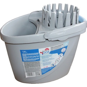  Овална кофа с цедка York Bacteria Stop 12 l (2707056-5080120138-7000)