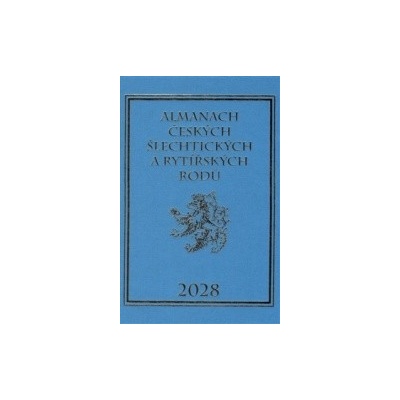 Almanach českých šlechtických a rytířských rodů 2028 - Karel Vavřínek