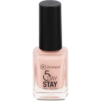 Dermacol Dlhotrvajúci lak na nechty 5 Days Stay 07 Tea Rose 11 ml