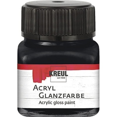 Kreul 79212 АКРИЛНА боя Black 20 ml 1 бр (79212)
